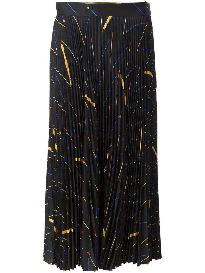 Victoria Beckham 'sunray' Pleated Skirt