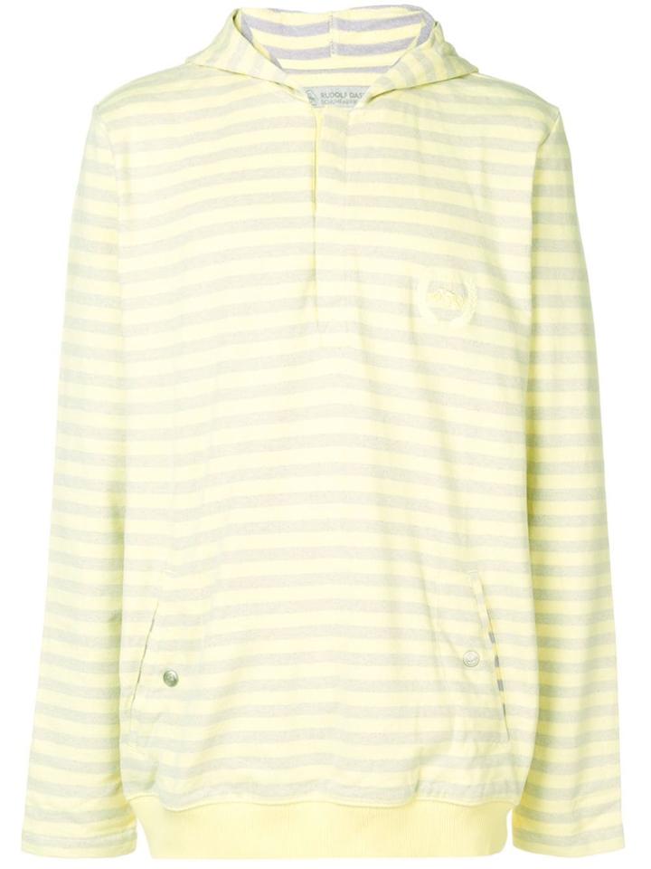 Puma Logo Striped Sweatshirt - Grey