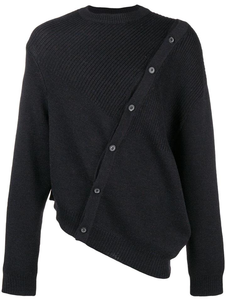 Lanvin Button Detail Sweater - Blue
