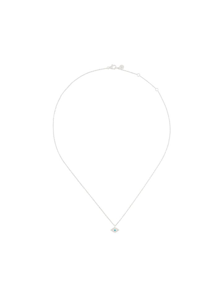 Astley Clarke 'mini Evil Eye Biography' Pendant - Metallic