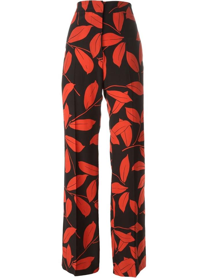 Marni Leaf Print Trousers