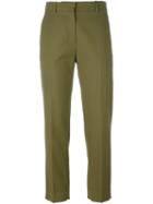 Christian Wijnants 'piro' Tailored Trousers, Women's, Size: 42, Green, Virgin Wool