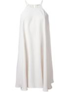 P.a.r.o.s.h. Loose Mini Dress, Women's, White, Polyester