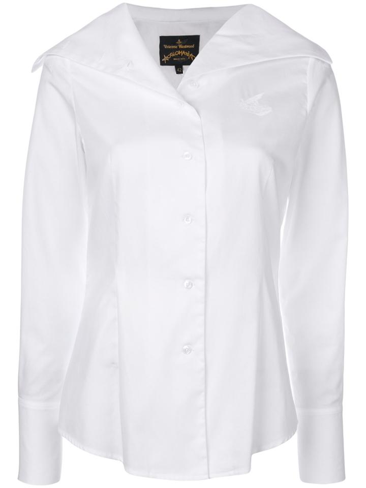 Vivienne Westwood Anglomania Oversized Collar Shirt - White