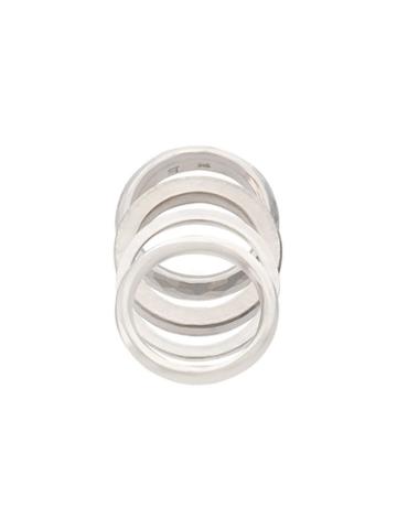 Werkstatt:münchen Flat Ring - Silver