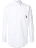 Fendi Embroidered Detail Shirt - White