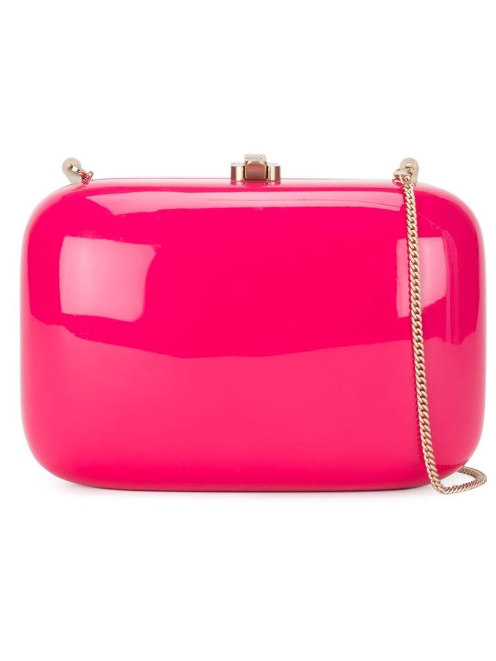 Rocio Clementine Clutch, Women's, Pink/purple, Wood