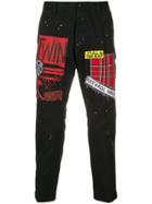 Dsquared2 Punk Tailored Trousers - Black