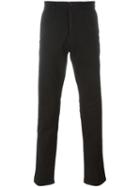 Kenzo Straight Leg Chinos, Men's, Size: 50, Black, Cotton/spandex/elastane