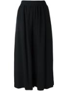 Osman Wide-legged Cropped Trousers, Women's, Size: 8, Black, Acetate/viscose
