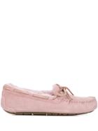 Ugg Australia Shearling Lined Loafers - Pink