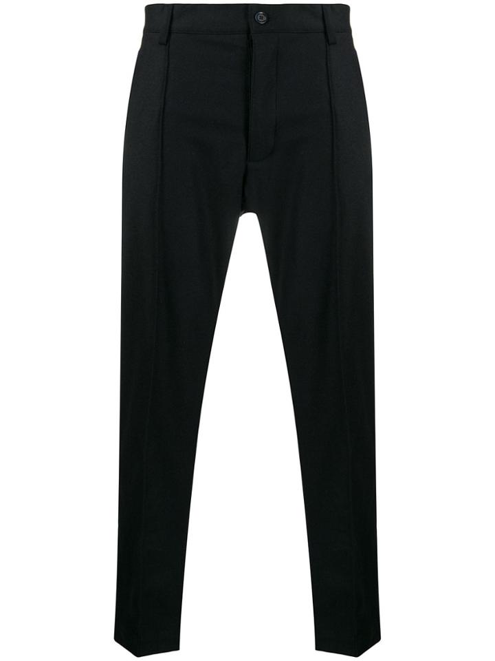 Ymc Hand Me Down Cropped Trousers - Blue