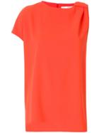 Victoria Victoria Beckham Asymmetric Oversized T-shirt - Yellow