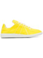 Maison Margiela Lace-up Sneakers - Yellow