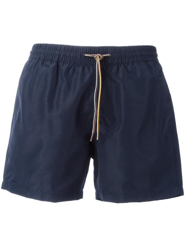 Paul Smith Plain Swim Shorts, Men's, Size: Small, Blue, Recycled Polyester/polyester