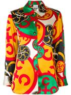 Moschino Vintage Cheap & Chic Printed Shirt - Yellow & Orange