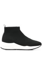 Liu Jo Knit Style Sock Sneakers - Black