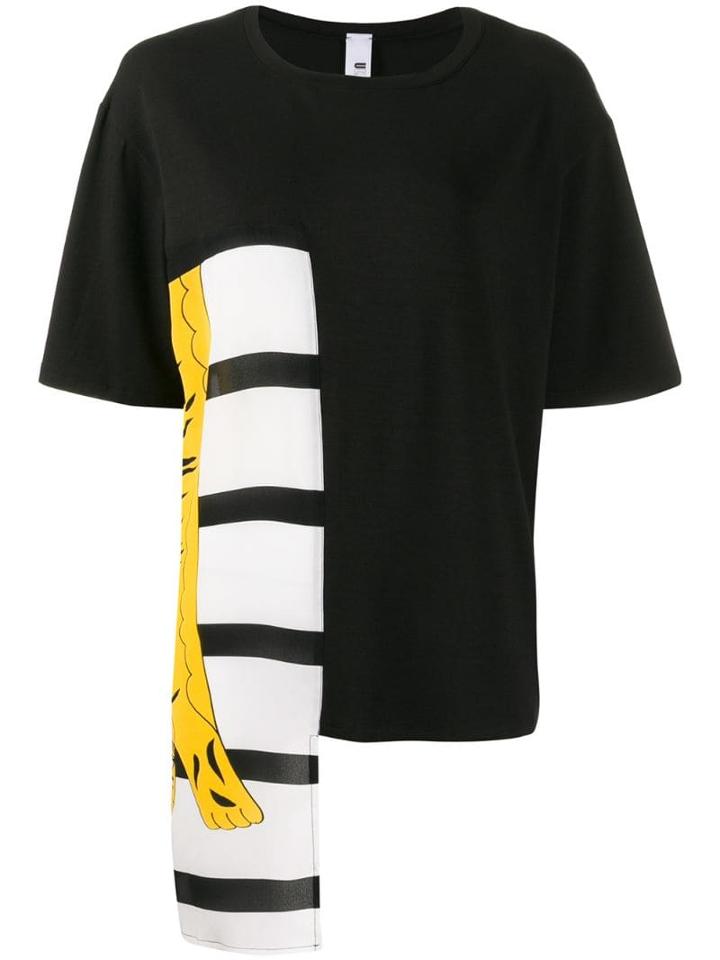 Ultràchic Tiger Print T-shirt - Black