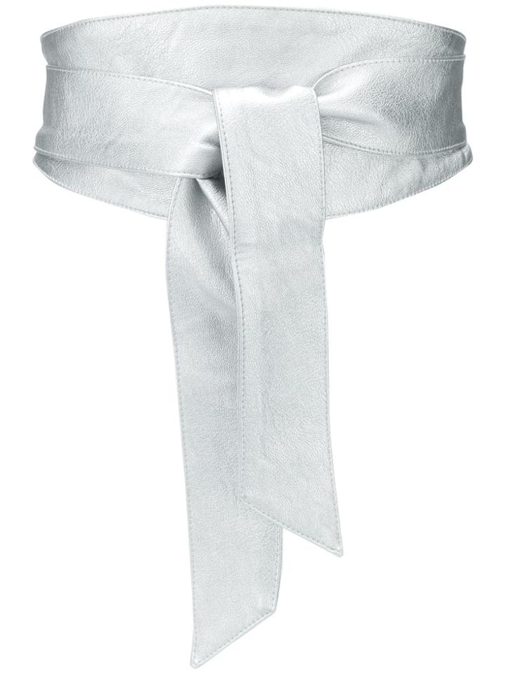 Federica Tosi Large Waist Belt - Silver