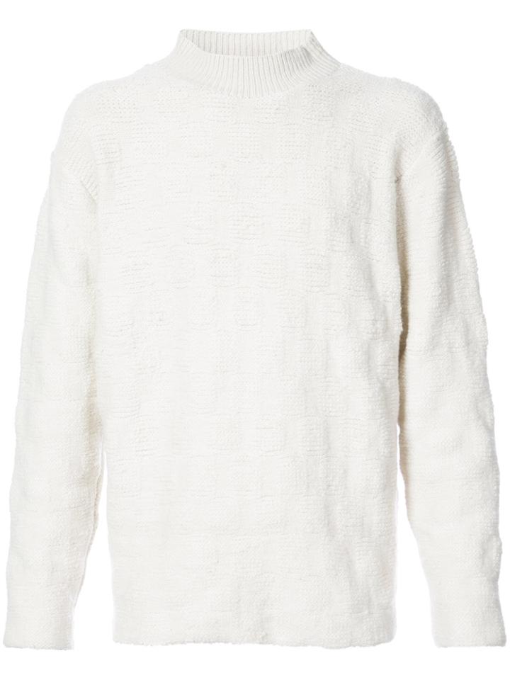 The Elder Statesman Textured Sweater - White