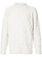 The Elder Statesman Textured Sweater - White