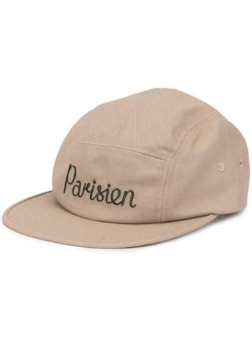 Maison Kitsuné Parisien Baseball Cap - Brown