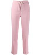 Courrèges Cropped Trousers - Pink