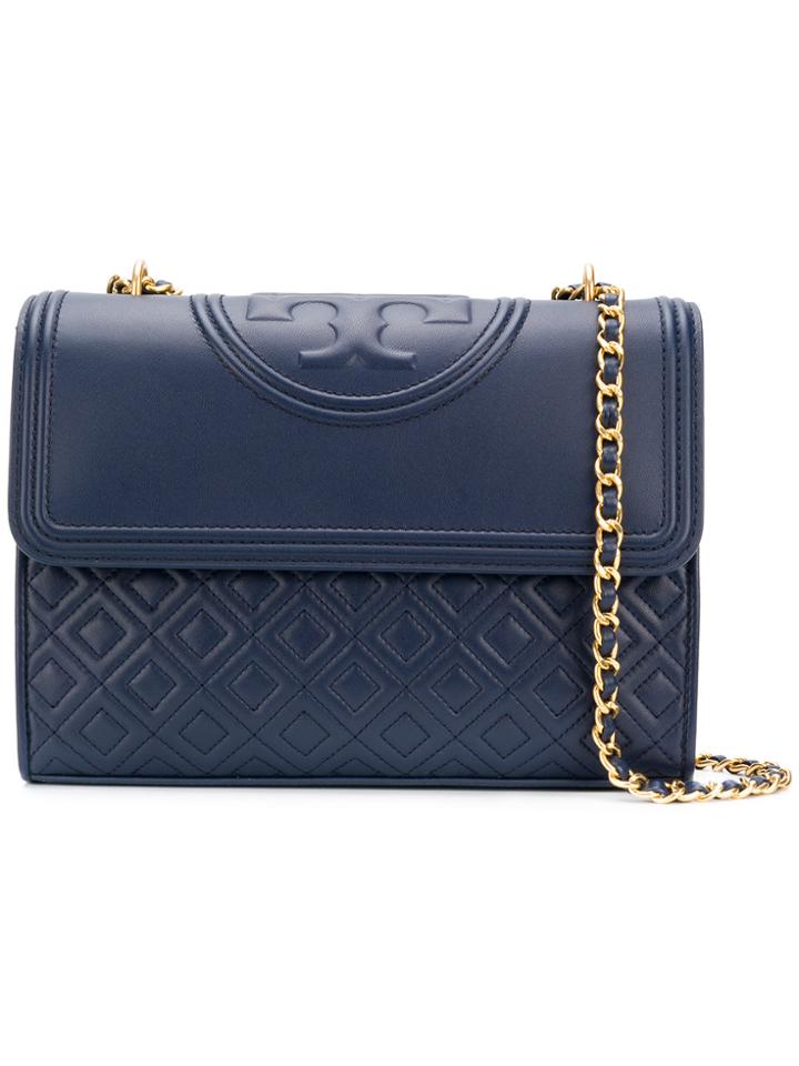 Tory Burch Fleming Convertible Shoulder Bag - Blue