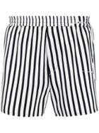 Haider Ackermann Striped Swim Shorts - White