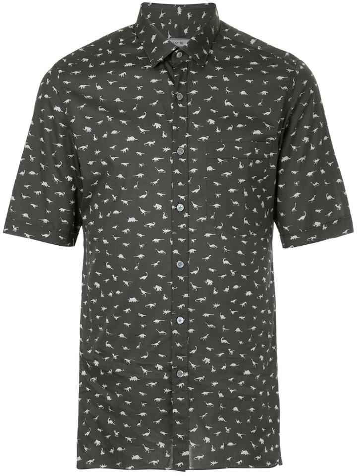 Lanvin Dinosaur-print Shirt - Grey
