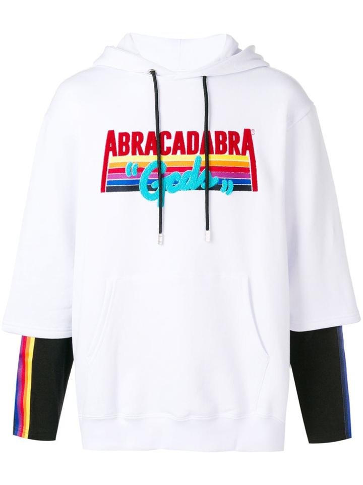Gcds Abracadabra Embroidered Hoodie - Blue