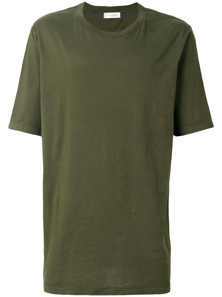 Faith Connexion - Oversized T-shirt - Men - Cotton - L, Green, Cotton