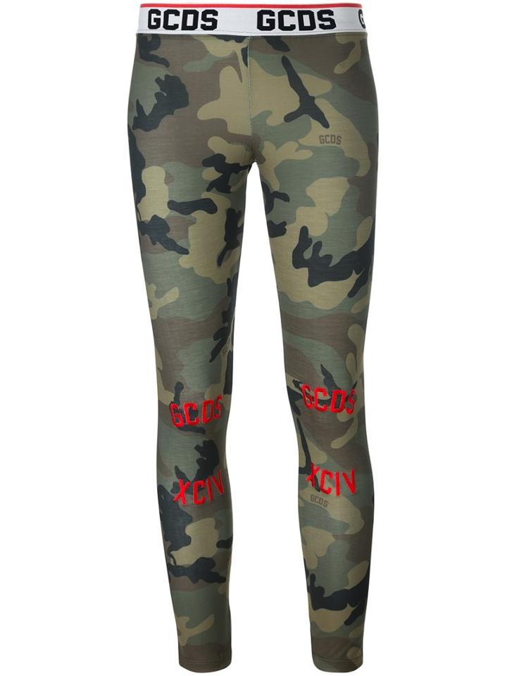 Gcds Camouflage Leggings