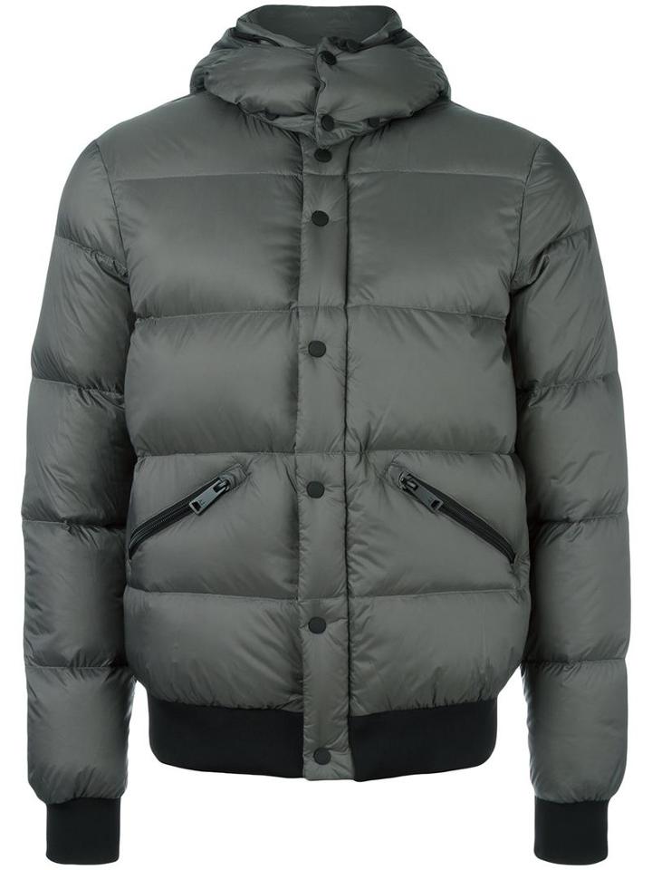 Armani Jeans Puffer Jacket, Men's, Size: 54, Black, Polyamide/polyester/spandex/elastane/duck Feathers