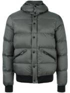 Armani Jeans Puffer Jacket, Men's, Size: 54, Black, Polyamide/polyester/spandex/elastane/duck Feathers