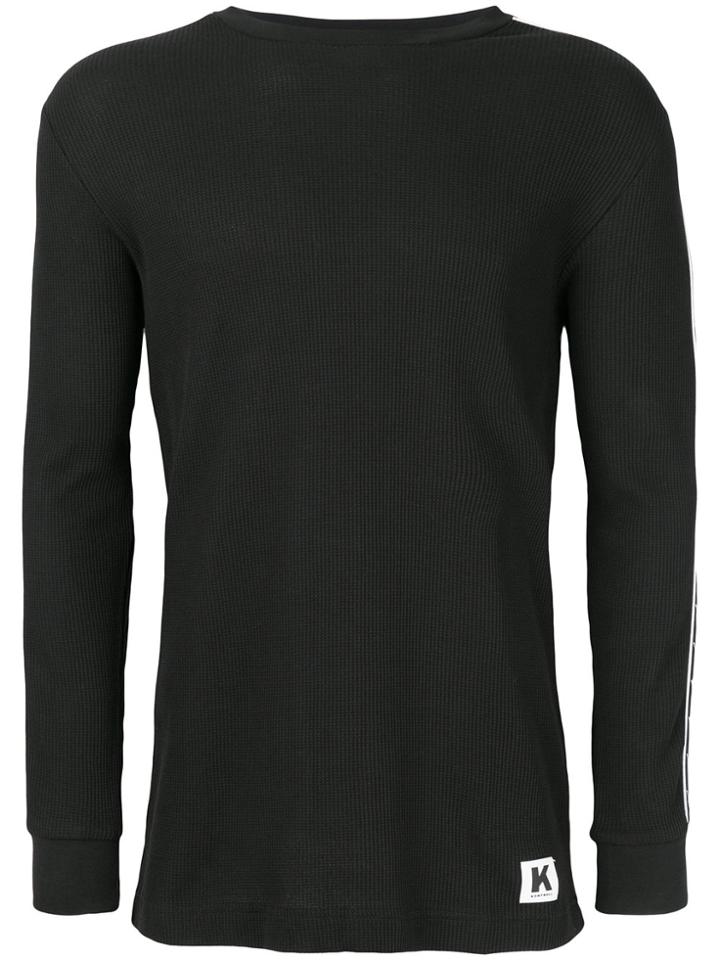 Kappa Kontroll Ribbed Sweatshirt - Black