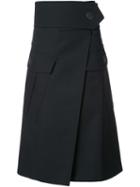 Marni Maxi Pocket Skirt, Women's, Size: 40, Black, Wool