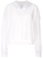 Alo Yoga Studio Mesh Hoodie - White