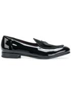 Lidfort Bow Detail Loafers - Black