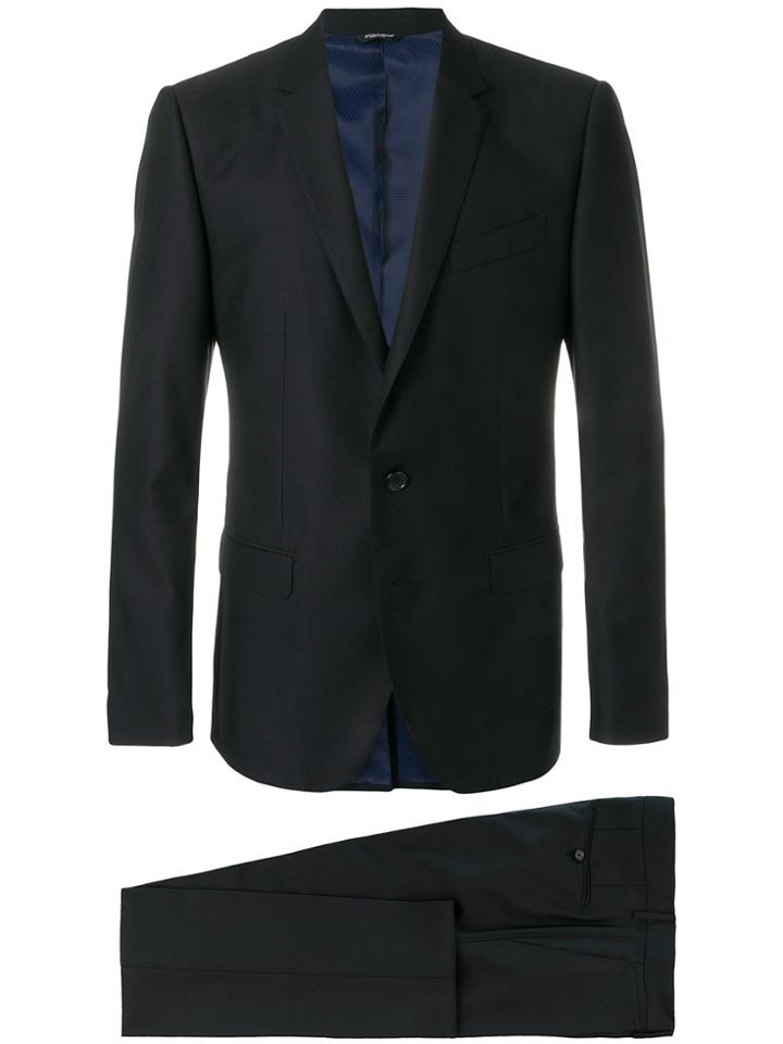 Dolce & Gabbana Martini Fit Two Piece Suit - Blue