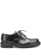Officine Creative Ridged Sole Derby Shoes - Black