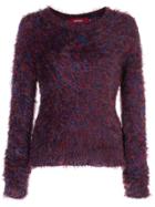 Sies Marjan Ange Furry Sweater - Purple
