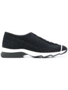 Fendi Slip-on Sneakers - Black