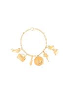 Chanel Vintage Multi Charm Necklace - Gold