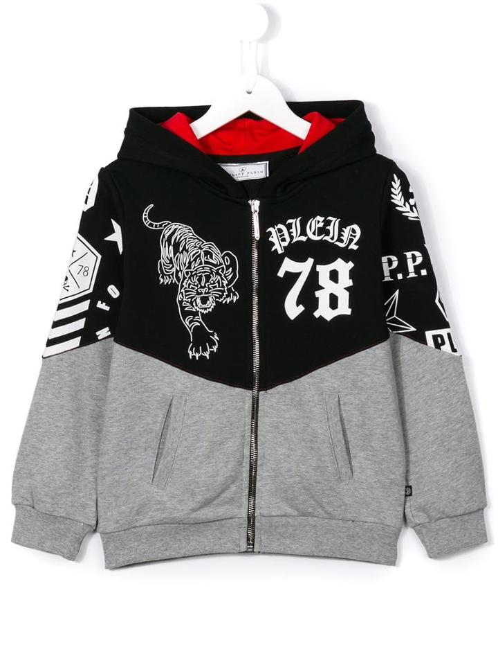 Philipp Plein Kids 'blackjack' Hoodie, Boy's, Size: 12 Yrs, Black