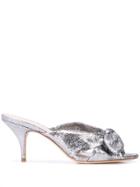 Loeffler Randall 70mm Luisa Sandals - Metallic
