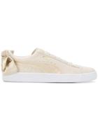 Puma Varsity Bow Sneakers - Nude & Neutrals