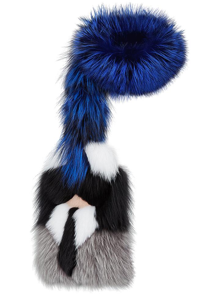 Fendi Karlito Scarf - Blue