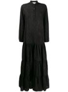 Gucci Gg Broderie Anglaise Dress - Black
