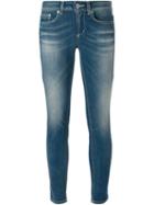Dondup Skinny Jeans, Women's, Size: 28, Blue, Cotton/spandex/elastane/polyester